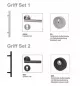 Preview: Griff Set Profil rund