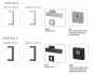 Preview: Griff Set Profil eckig