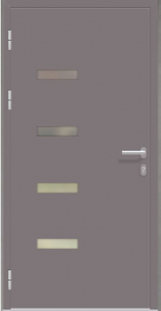 Aluminium Haustüre Innenansicht