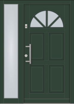 haustüre fichtenholz ral farbe1 seitenteil
