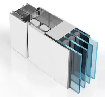Schüco Haustüre Aluminium Modell KS 01 Aktionstüre