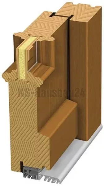 3D Schnitt Haustüre