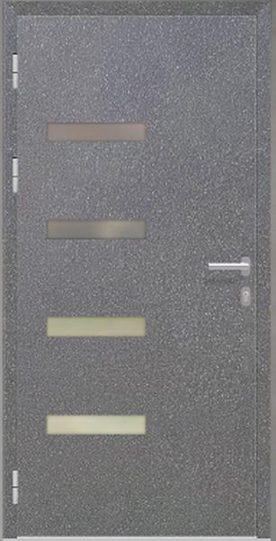 Alu Haustüre Innenansicht