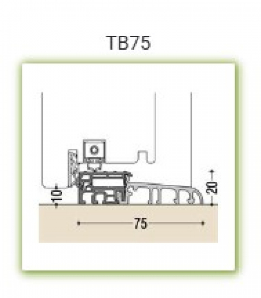 bodenschiene tb75