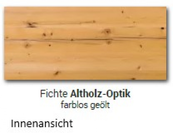 altholz optik innen