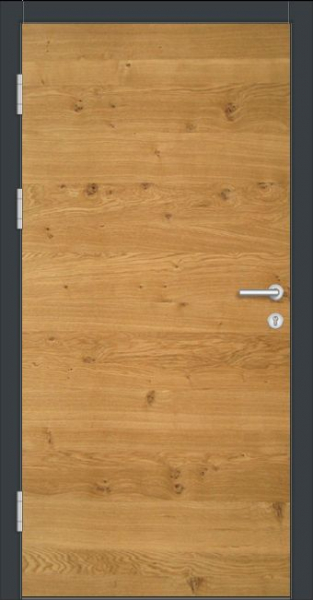 Haustüren Holz Eiche Astig Modell H 107A