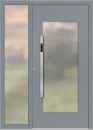 Haustüre Aluminium Modell D25